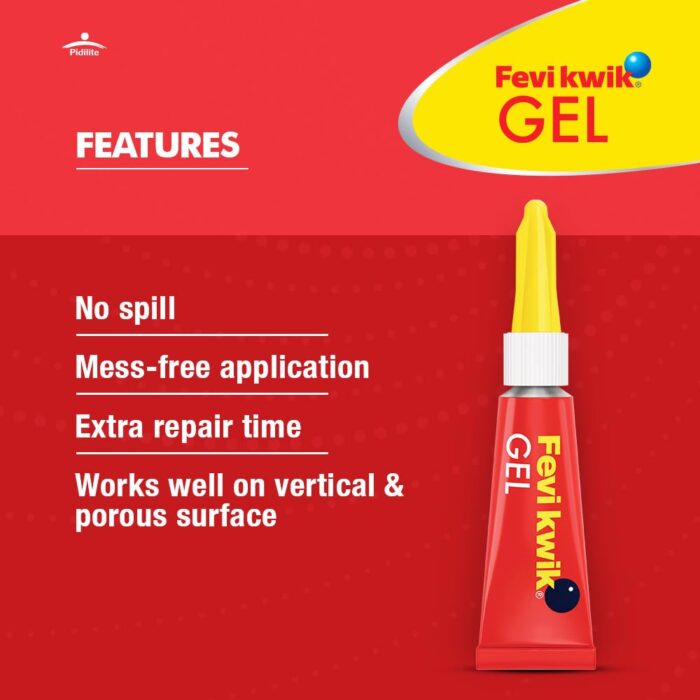 Fevikwik Gel One Drop Instant Adhesive 3g