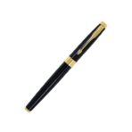 Parker Aster Giftset Lacque Black GT Rollerball Pen with Wallet