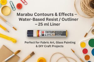 Marabu Contours & Effects – Water-Based Resist / Outliner (25 ml Liner): The Ultimate Beginner-Friendly Guide