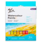 Mont Marte Watercolour Paint Set Signature 18pc x 12ml