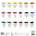 Mont Marte Watercolour Paint Set Signature 18pc x 12ml