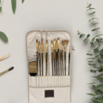 PAN ART Synergy – 13 Brush with Roll Up Case