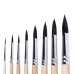 Brustro Faux Squirrelo Mop Brush Set of 8