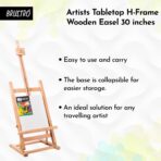 Brustro small tabletop H- frame easel