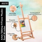 Brustro small tabletop H- frame easel