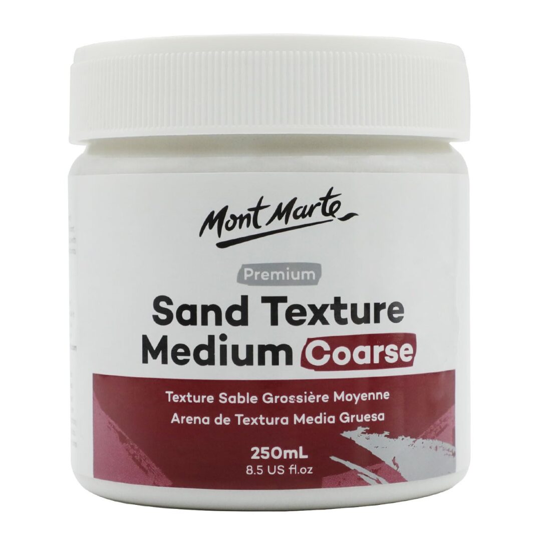 mont marte sand texture medium coarse 250ml Mont Marte Sand Texture Medium Coarse 250ml