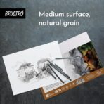 BRUSTRO Artist's Drawing Papers 160 GSM A5 Pack of 60 Sheets - Image 4