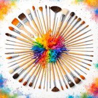 Choosing the Right Paint Brushes for Drawing and Painting