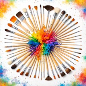 Choosing the Right Paint Brushes for Drawing and Painting