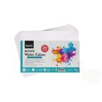 Brustro Artists' Watercolour Paper 300 GSM A5- 25% cotton - Image 3