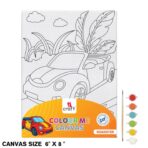 Colour Me Canvas Size 5 X 7