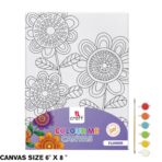 Colour Me Canvas Size 5 X 7