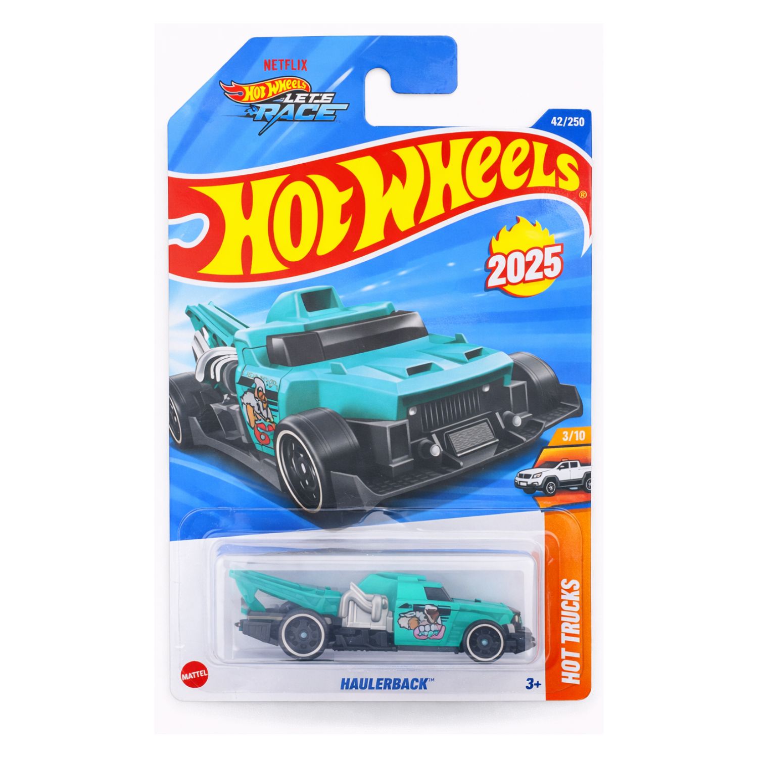 Haul Hot Wheels Haulerback Toy Car - Image 1