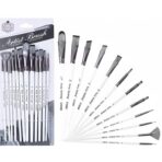 Keep Smiling Artist Brush Set 12 sizes