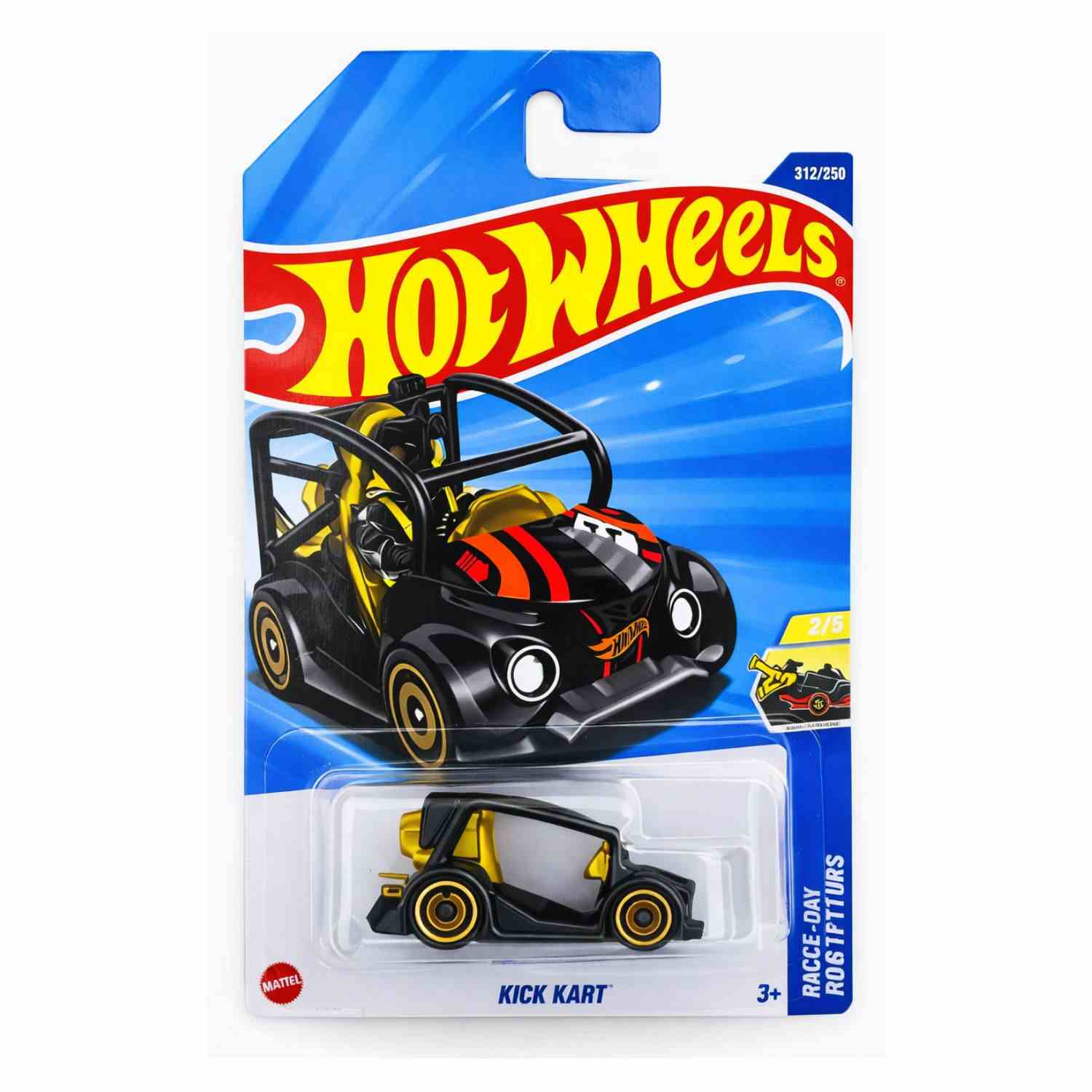 Kick Kart (1) Hot Wheels Kick Kart Toy Car - Image 1