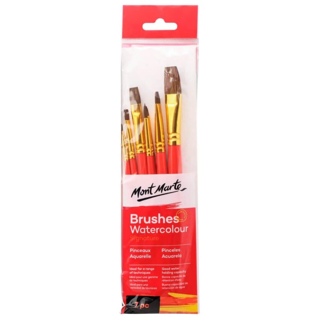 Mont Marte Brushes Watercolour Signature 7pc