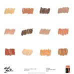 Mont Marte Portrait Acrylic Paint Pens Broad Signature-12pc