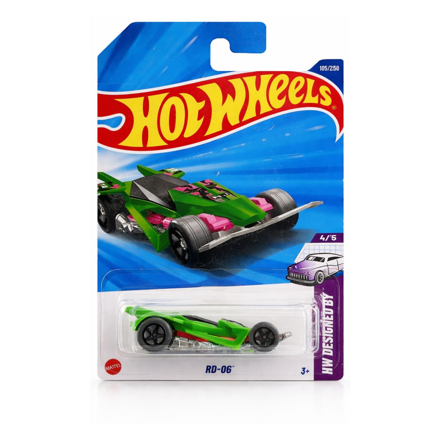 RD-06 Hot Wheels RD-06 Die-Cast Racing Car - Image 1