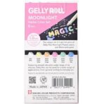 Sakura Gelly Roll Moonlight Pastel color Pack of 6 colored Pens