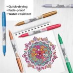 Sharpie Fine Permanent Metallic Marker – Set of 6 - Image 4
