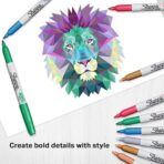Sharpie Fine Permanent Metallic Marker – Set of 6