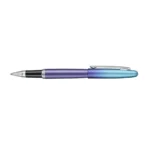 Sheaffer VFM 9430 Expressions Blue and Purple Pearlised Gradient Rollerball Pen with Chrome-Plated Trims