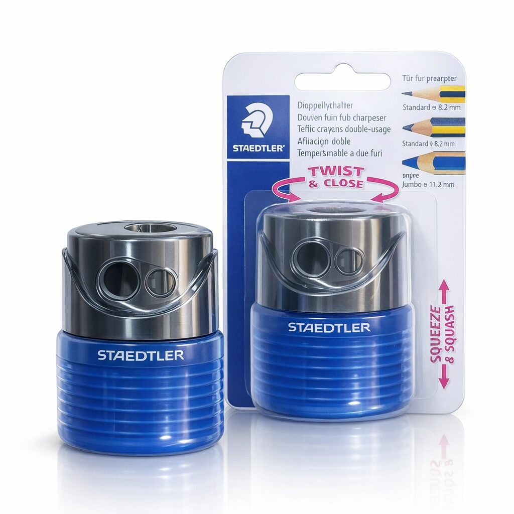 Sjjj STAEDTLER 513007BK-3 Double Sharpener - Image 1