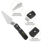 Stainless Steel Artist Palette Painting Knife for Acrylic & Oil Painting
