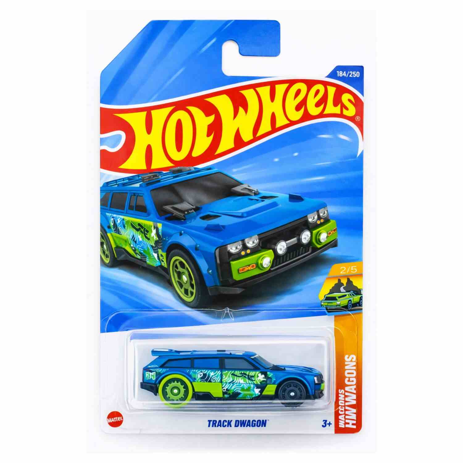Track Dwagon Green Hot Wheels Track Dwagon Car Toy - Image 1