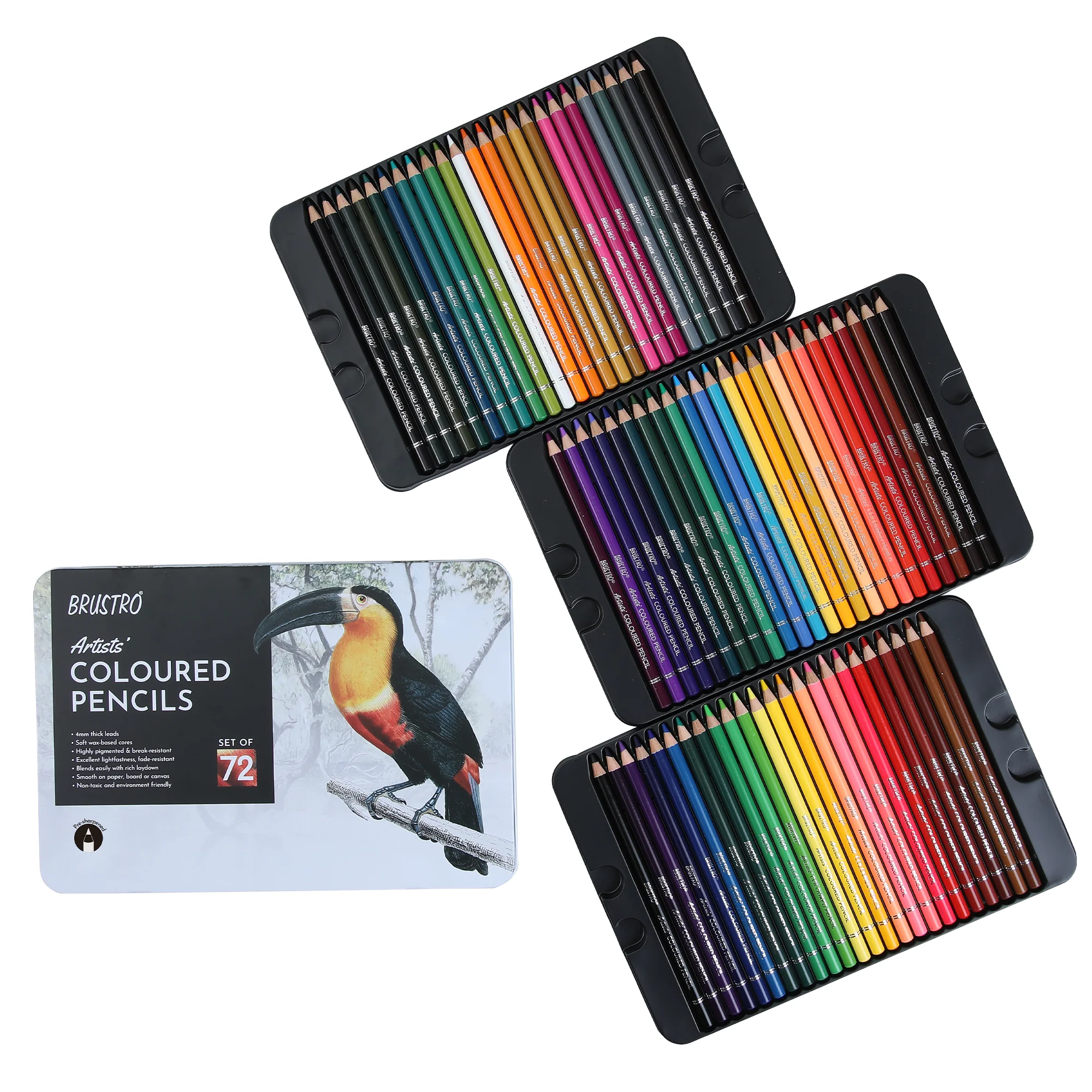 Brustro colour pencil set for professional artists