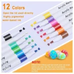 Fevicryl Acrylic Paint Art Marker Set 12 Colors
