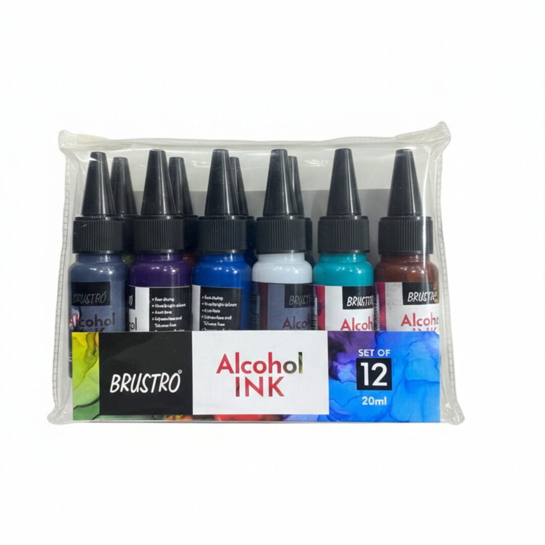 Brustro Alcohol Ink Set of 12 (20ml Each) Brustro Alcohol Ink Set of 12 (20ml Each)