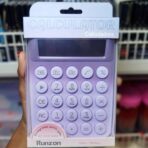 Cute Retro Color Button Calculator – 12-Digit Display | Soft Silicone Buttons | GT & % Keys