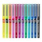 Pilot V5 Hi-Techpoint Pen Rainbow Colour Set of 12