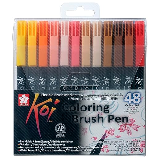 Sakura Koi 48 Water Color Brush Pen Set Sakura Koi 48 Water Color Brush Pen Set