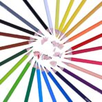 Brustro Studio Colour Pencil Set 24 in a Metal Tube