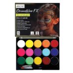 Brustro ChromaWear FX Face & Body Paint Set of 15
