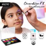 Brustro ChromaWear FX Face & Body Paint Set of 15