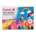 Camel Wax Crayons 10 Shades Non Toxic Coloring Crayons for Kids