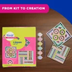 Fevicryl Lippan Art Kit DIY Mirror Work | Lippan Wall Art Kit for Beginners & Home Decor