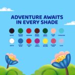 Fevicryl YUDU Poster Colours Set with Brush & Palette