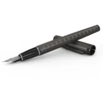 Scrikss Honour 38 Medium Nib Fountain Pen Carbon Gray | Premium Fountain Pen for Writing & Gifting