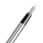 Scrikss Metropolis 78 Fountain Pen Stainless Steel CT | Premium Fountain Pen for Writing & Office Use