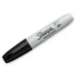 Sharpie Chisel Tip Permanent Markers Black 4 Count