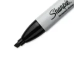 Sharpie Chisel Tip Permanent Markers Black 4 Count