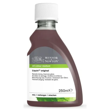 Winsor & Newton Liquin Oil Medium – Fast Drying Oil Painting Medium for Glazing & Smooth Flow