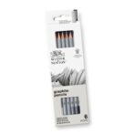Winsor & Newton Studio Collection Graphite Pencil Set of 6 | Drawing Pencils for Sketching & Shading