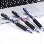 Uniball Signo UMN207 0.7 mm Retractable Gel Pens, Blue, Black Ink, Pack of 1 - Image 4