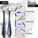 Brustro Blendix Flexible palette knief for blending and smudging - Image 3