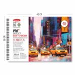 Anupam Pro Sketcher Drawing Book with Butter Paper Pages A4 Size Spiral-Bound Sketchpad 200 GSM - Image 2